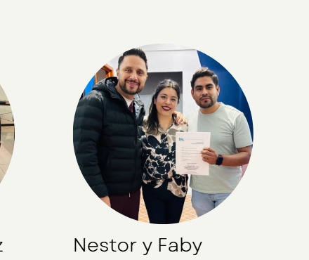 Foto de Néstor y Faby